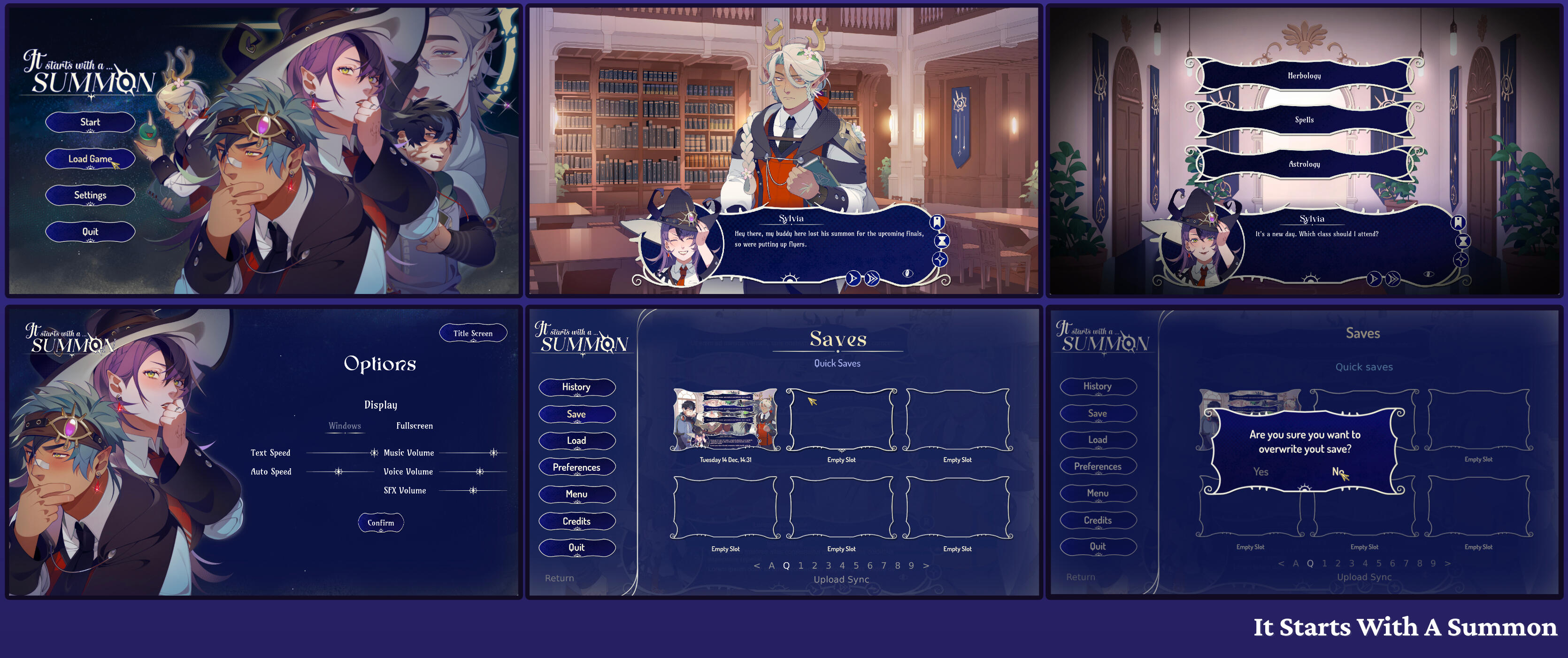 It Starts With a Summon UI