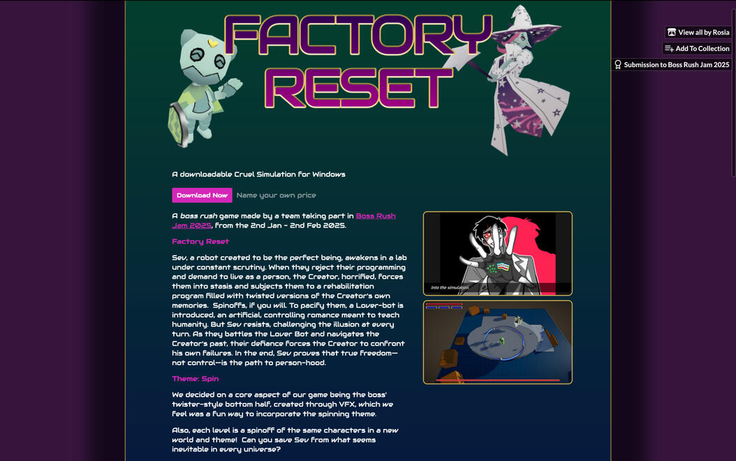 Factory Reset