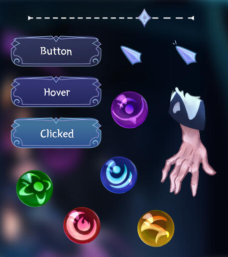 Props / Iconography & UI Eleemnts - Eyes on Myoji