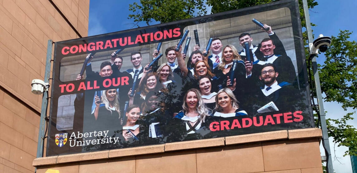 Abertay University - Rebranding, 2023