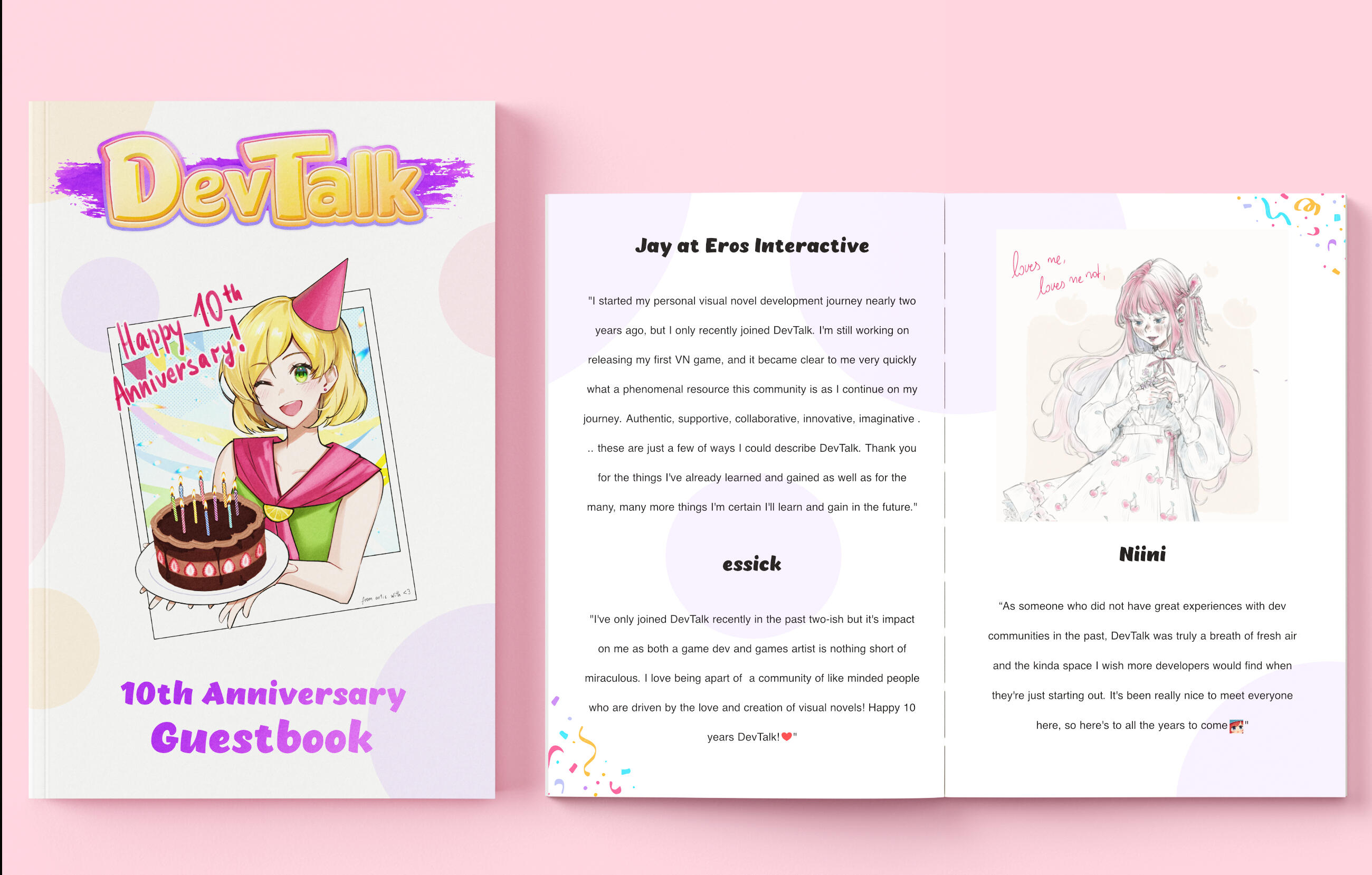 10th Anni Guestbook 10th Anni Guestbook